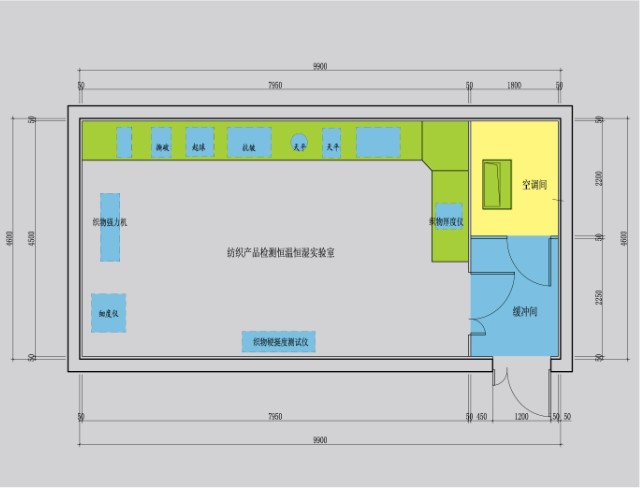 恒溫恒濕實驗室設計圖